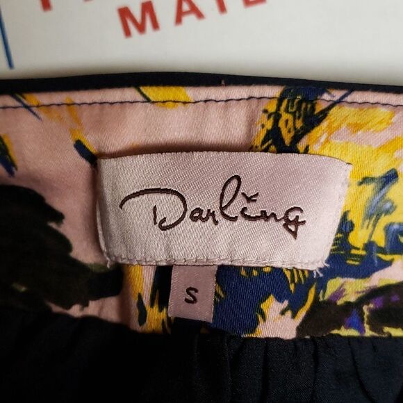 🌹Boho Darling Water Floral Print with sheer black overlay and pockets sz S - Picture 4 of 9